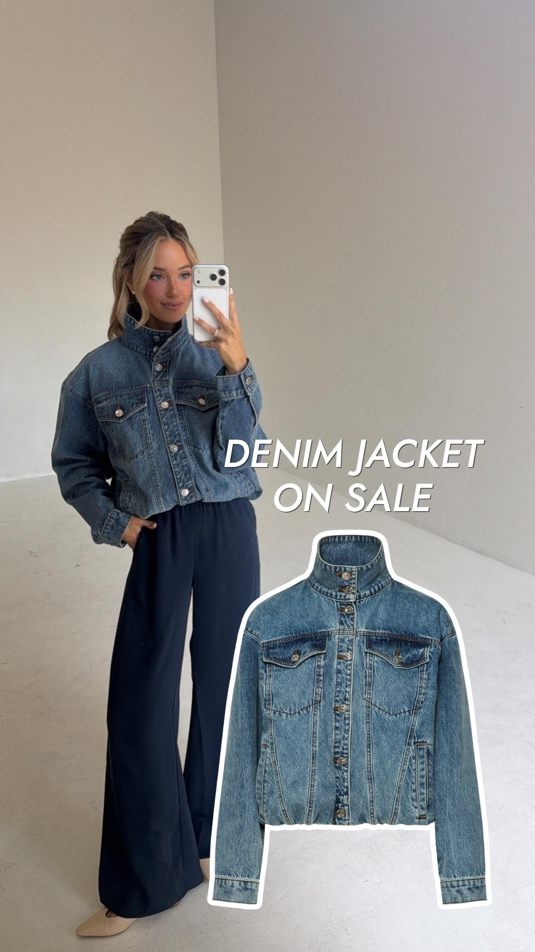 Denim jacket on sale!

#LTKSaleAlert #LTKootd