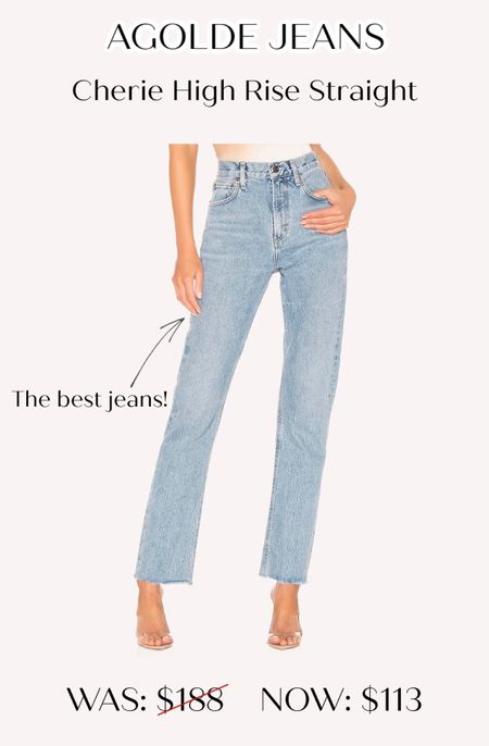 Agolde jeans are the absolute best!! These are major on sale and all sizes are in stock! 

#LTKSeasonal #LTKsalealert #LTKGiftGuide