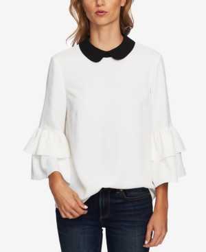CeCe Ruffled-Sleeve Blouse | Macys (US)