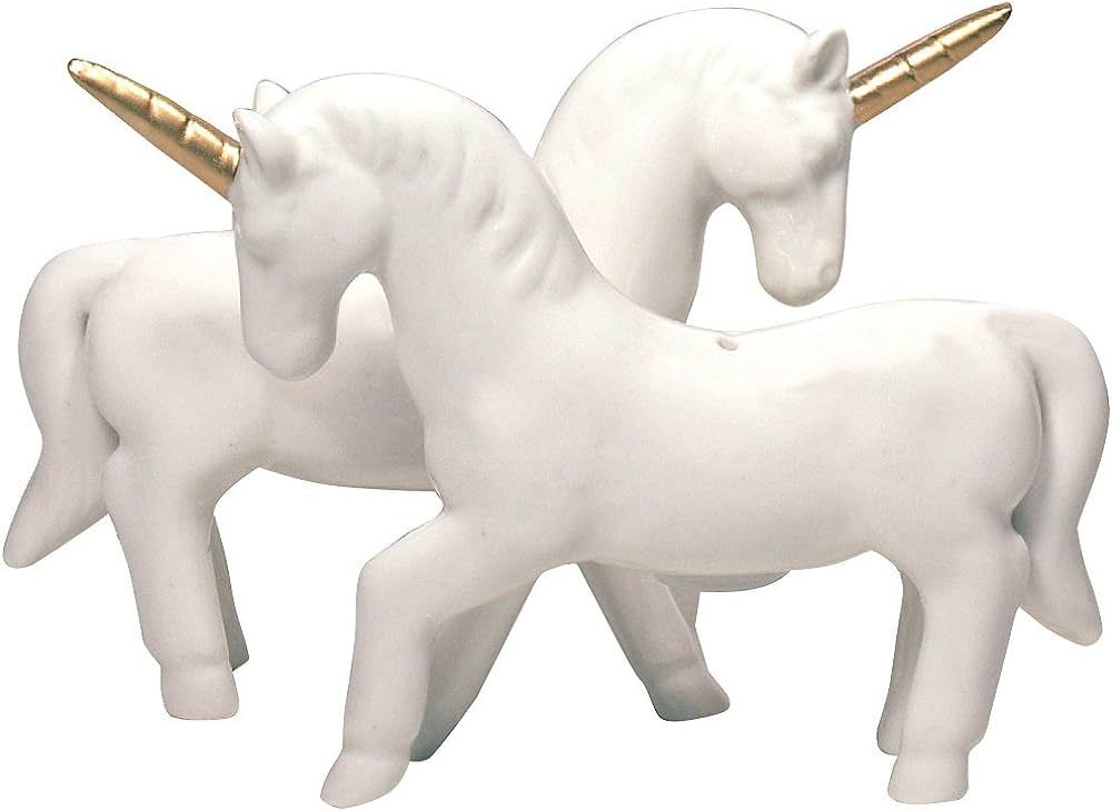 Unicorn Porcelain Salt & Pepper Shaker Set | Amazon (US)