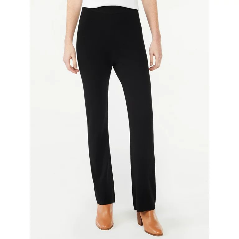 Free Assembly Women's Bootcut Sweater Pants | Walmart (US)