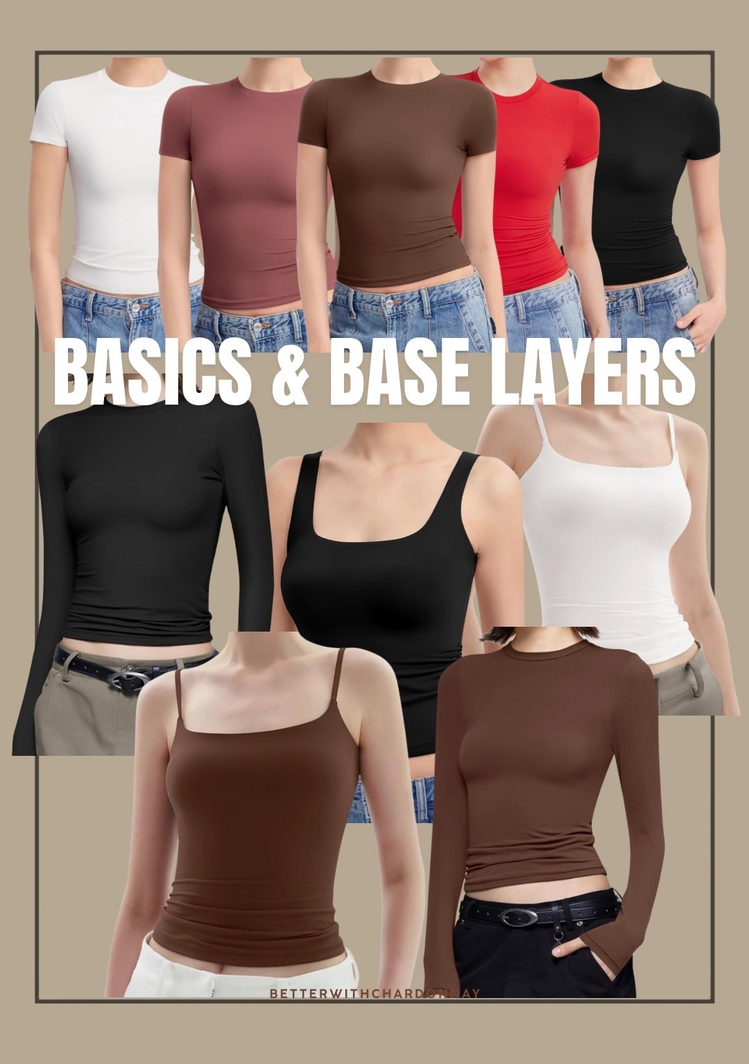 My favorite Amazon basic + base layers. 
Perfect under all your jackets, blazers, overalls, + they stand alone on their own and look so chic. 

I get a large or xl


#LTKgrwm #LTKootd #LTKMidsize
