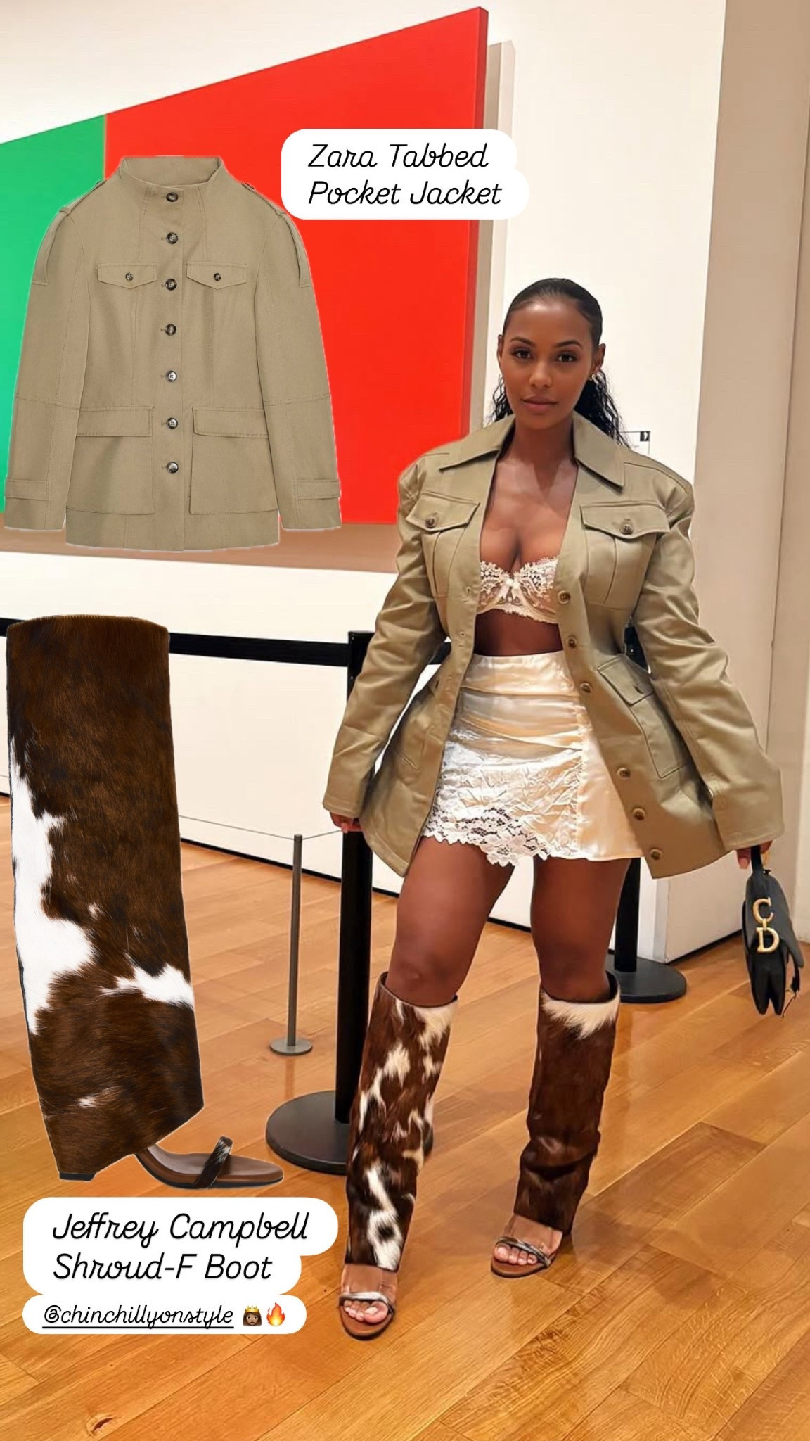 Jeffrey Campbell Did Is Big One With These Boots🔥 This Zara Jacket Is A Must Have Sorry I Can’t Link But You Have Info😉
~ @chinchillyonstyle 👸🏽🔥

#LTKSeasonal #LTKBeauty #LTKStyleTip