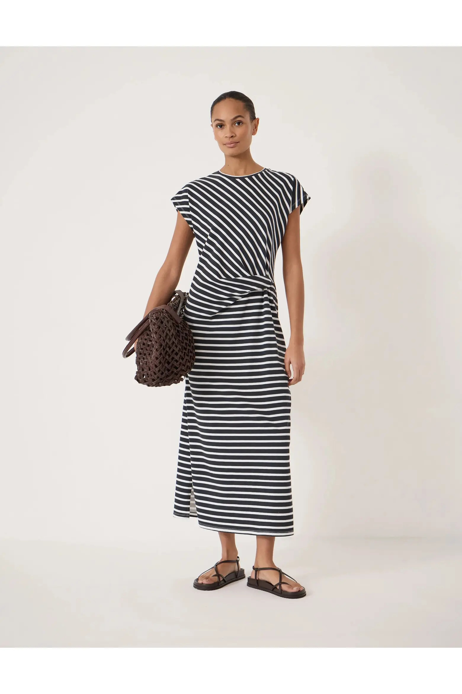 Athena Twist Detail Jersey Dress (Women) | Nordstrom | Nordstrom