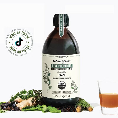 Triquetra Health Flora Biome™ Live Probiotic 1-Bottle | Target
