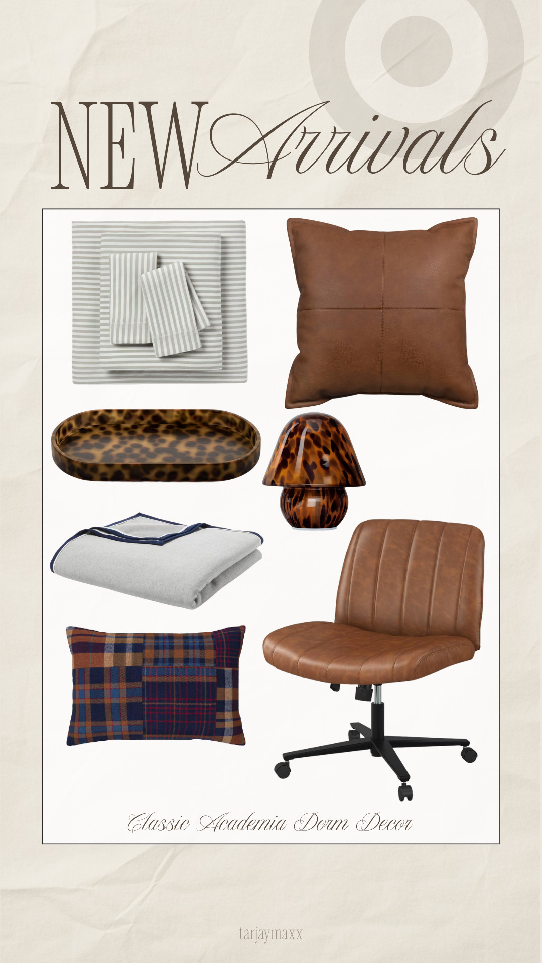 Classic academia dorm decor is having a moment 🤎📚 These new Target arrivals are perfect for creating a warm, collected space this school year!

wedding guest dress summer, summer outfits, summer dresses, fathers day gift guide, dorm decor, classic academia, target finds, college apartment, dorm room inspiration, brown decor, preppy home decor, apartment decor, back to school, target home, cozy aesthetic, new arrivals
 

 #LTKSeasonal #LTKHome