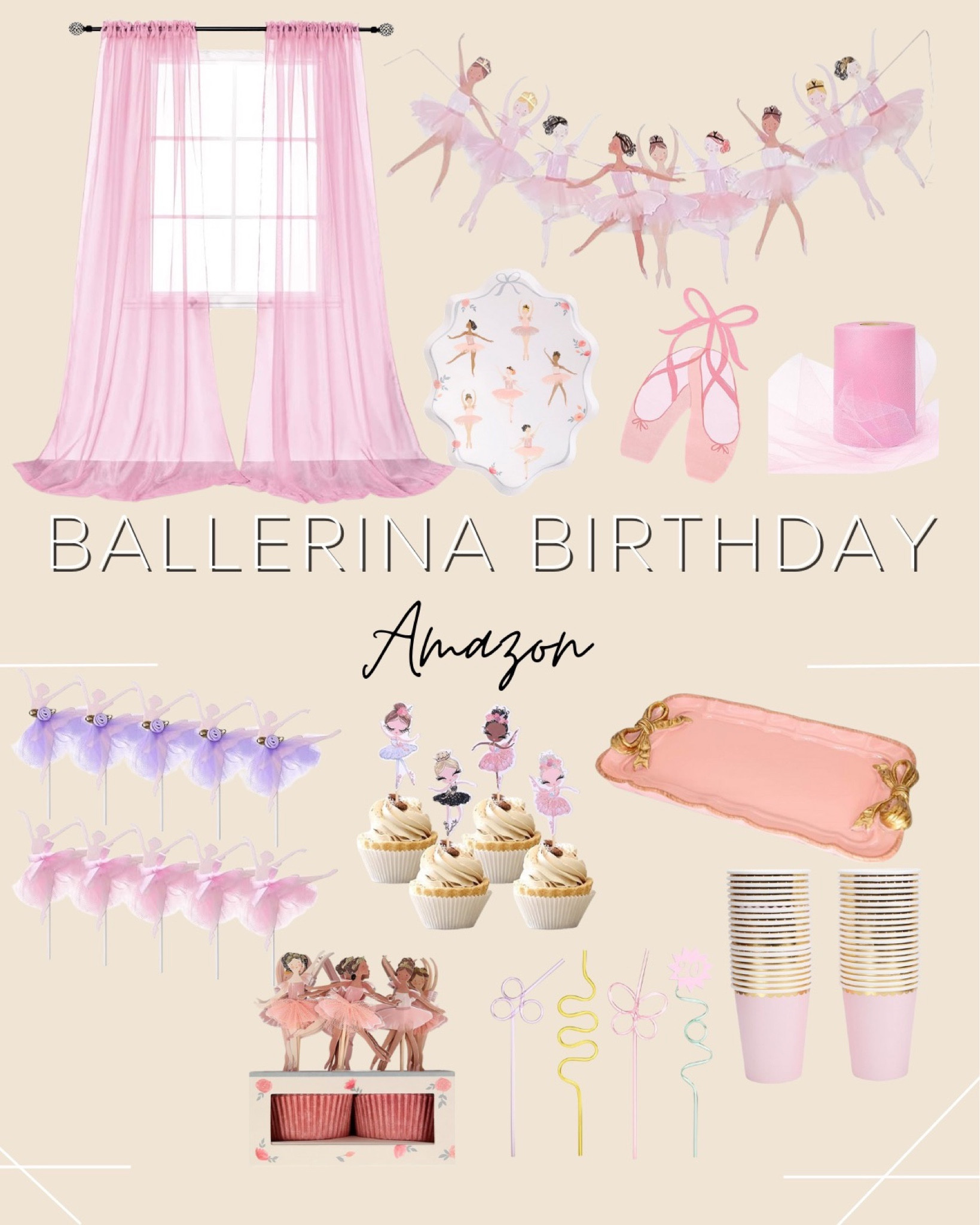 A ballerina birthday party for Camila’s 5th birthday! 

#LTKkids #LTKparties