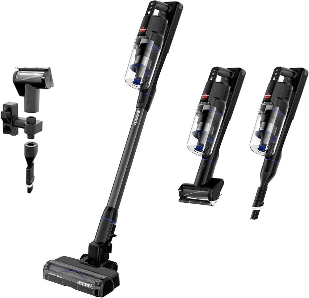 Bissell PowerClean FurGuard 280W Self-Standing Cordless Vacuum w/Self-Cleaning Brush Roll, Strong... | Amazon (US)