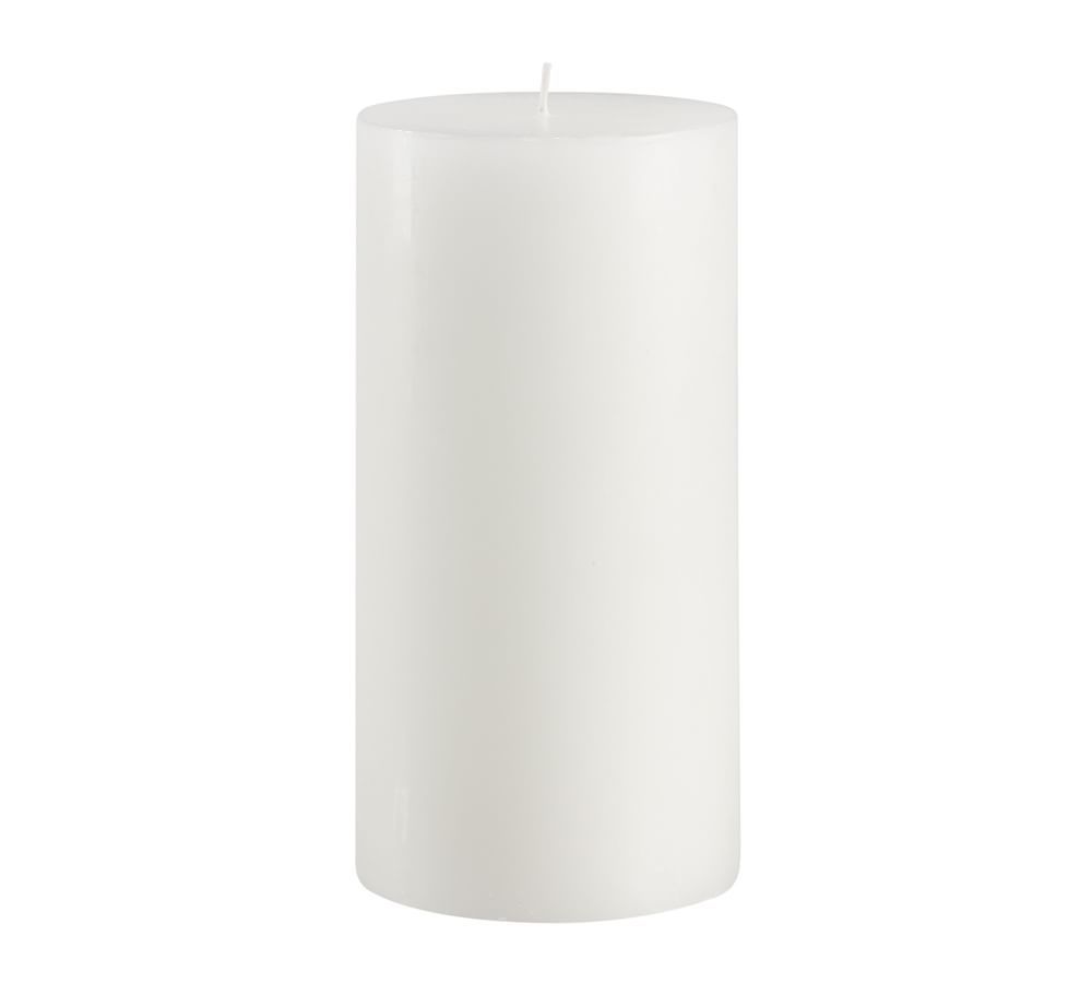 Unscented Wax Pillar Candles | Pottery Barn (US)