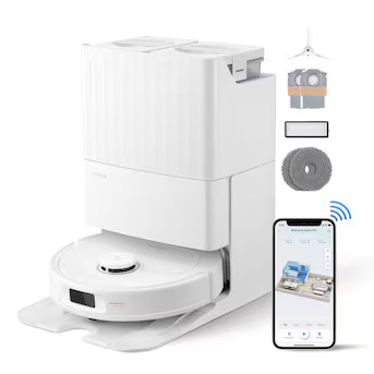 Roborock roborock Qrevo Pro Auto Charging Self Emptying Pet Robotic Vacuum Cleaner and Mop | Lowe's