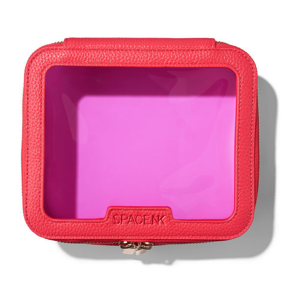 Space NK Medium Travel Makeup Bag, Pink | Space NK | Space NK | Space NK - UK