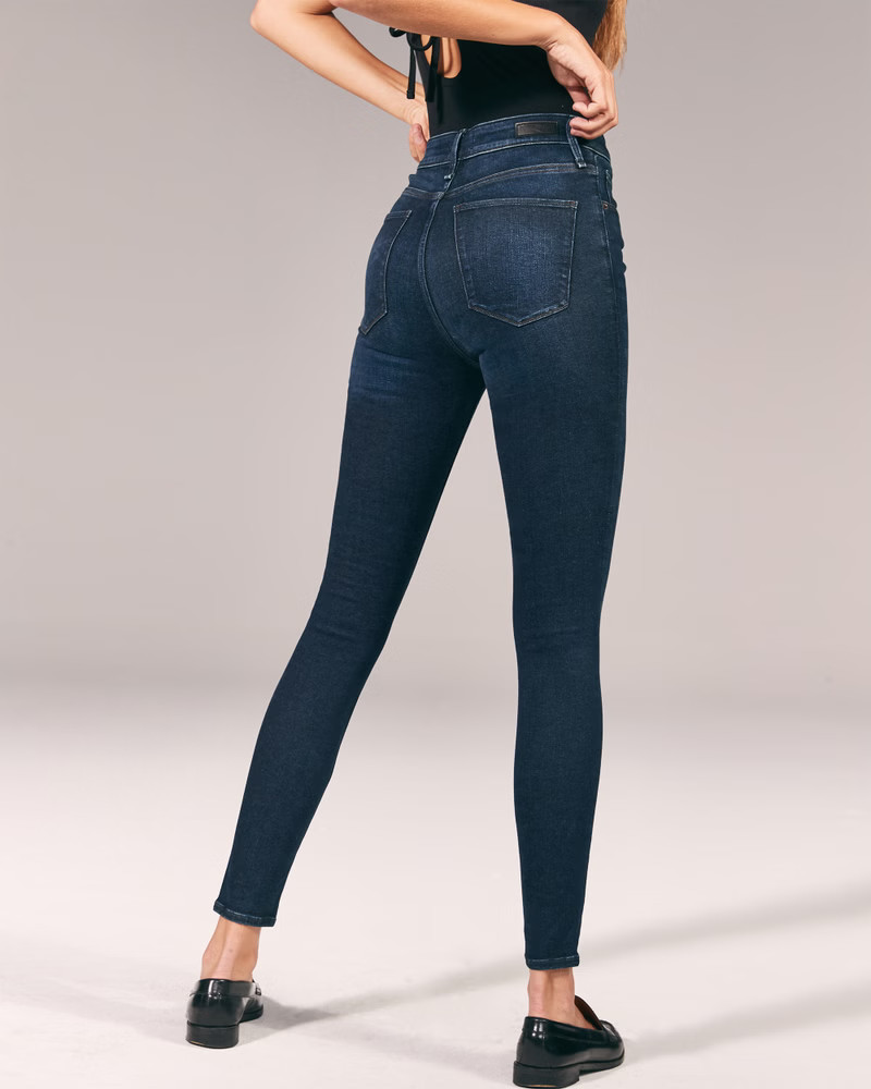 High Rise Super Skinny Jeans | Abercrombie & Fitch (US)