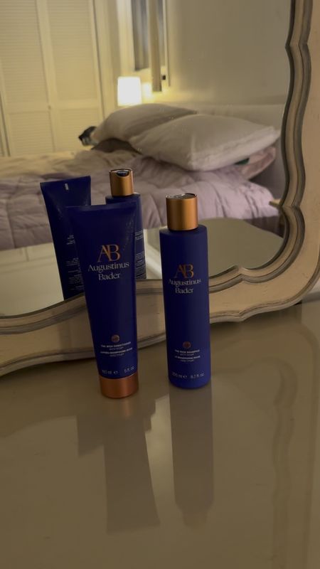 Very much enjoying this haircare pair. It gently cleans while leaving my hair abundantly silky and soft without feeling weighed down. I like the Rich better than the regular, dare I say! 💙 

#LTKfindsunder100 #LTKbeauty #LTKVideo