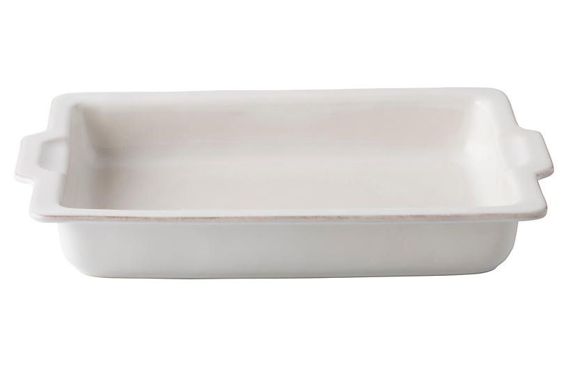 Puro Rectangle Casserole Dish - White - Juliska | One Kings Lane