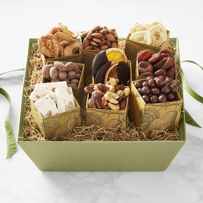 Manhattan Fruitier Deluxe Dried Fruit, Nut and Sweets Gift Box | Williams-Sonoma