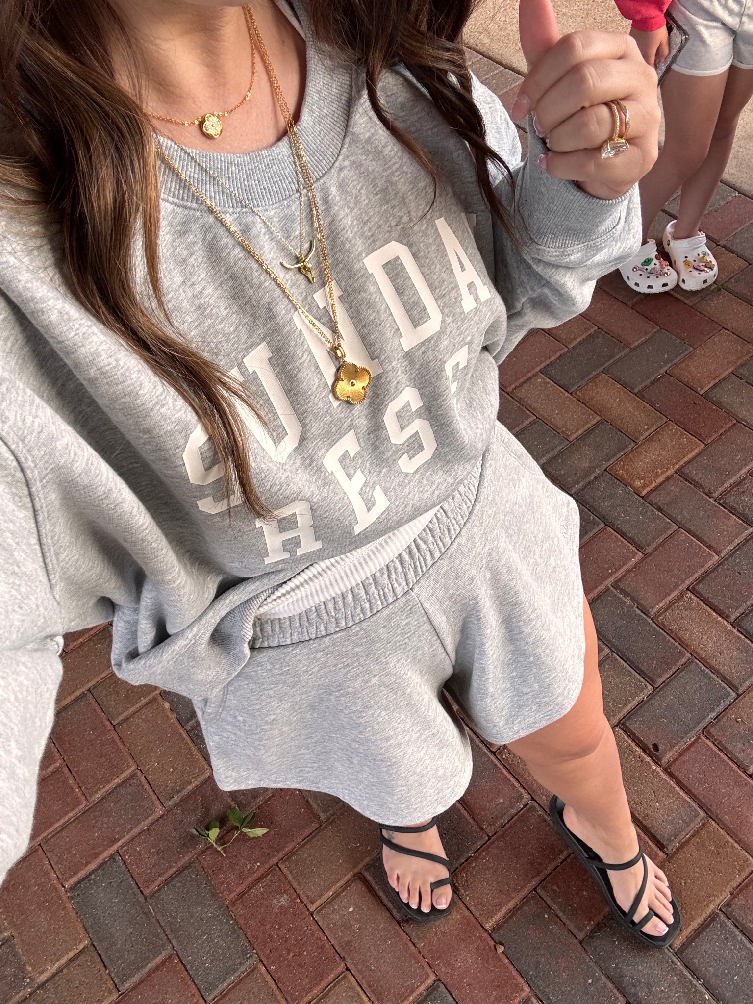 Is it Sunday? No 😂 But I’m traveling and this set is soooo comfy! 

Large top and small shorts! 

#targetfinds #targetoutfit 

#LTKFindsUnder50 #LTKMidsize #LTKStyleTip