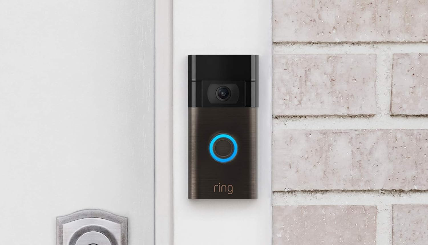 Ring Video Doorbell – 1080p HD video, improved motion detection, easy installation – Venetian... | Amazon (US)