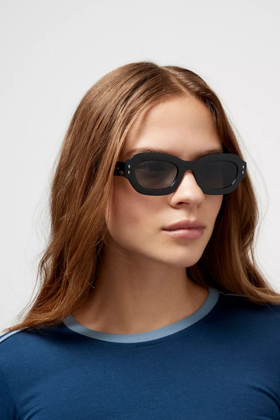Pip Rounded Rectangle Sunglasses | Urban Outfitters (US and RoW)
