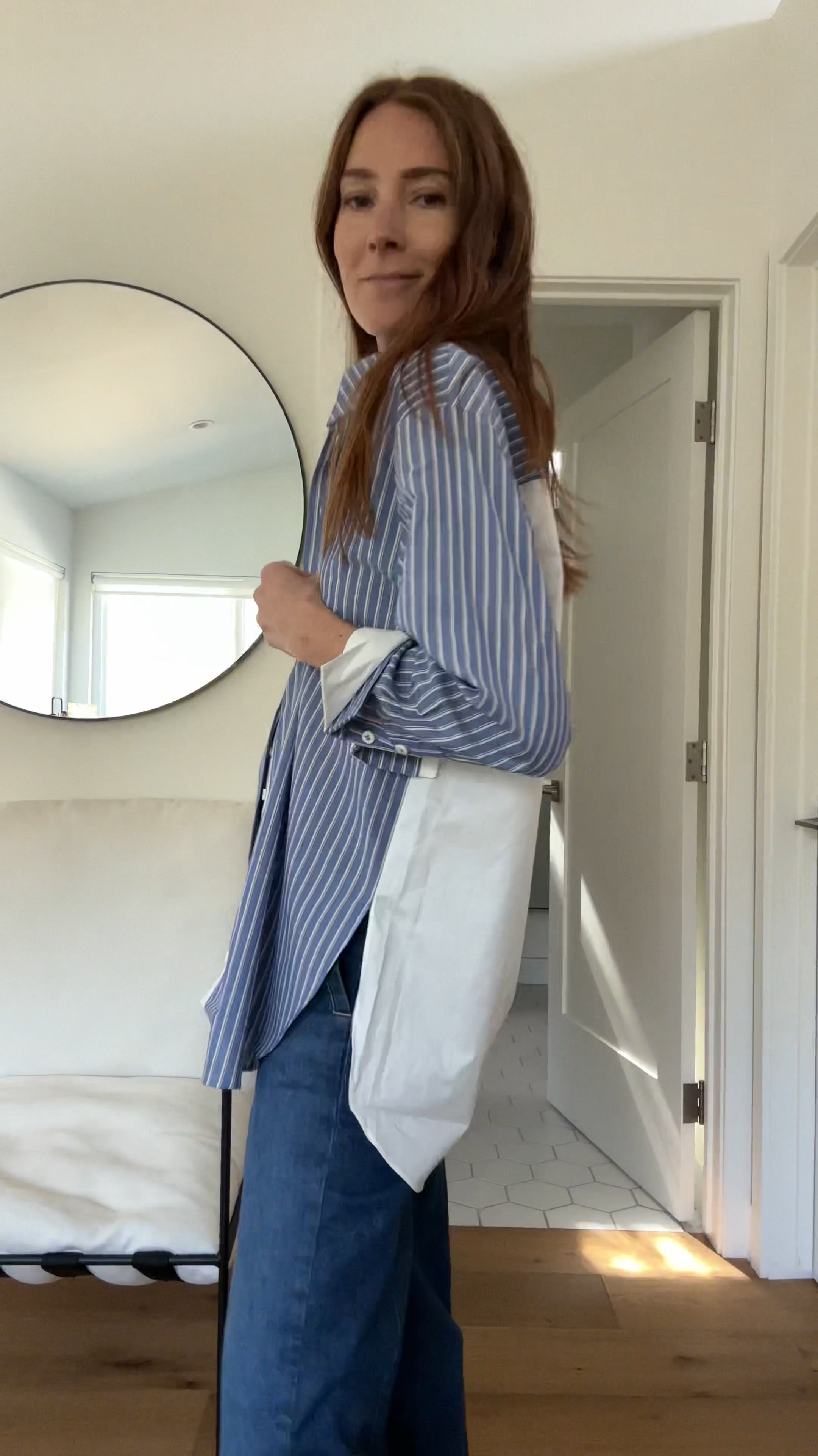 The perfect pair of jeans from Mint Velvet. Love this wide leg style paired with a menswear style button down. 

#LTKStyleTip #LTKWorkwear #LTKFindsUnder100