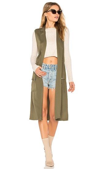 BB Dakota Jody Vest in Sage | Revolve Clothing