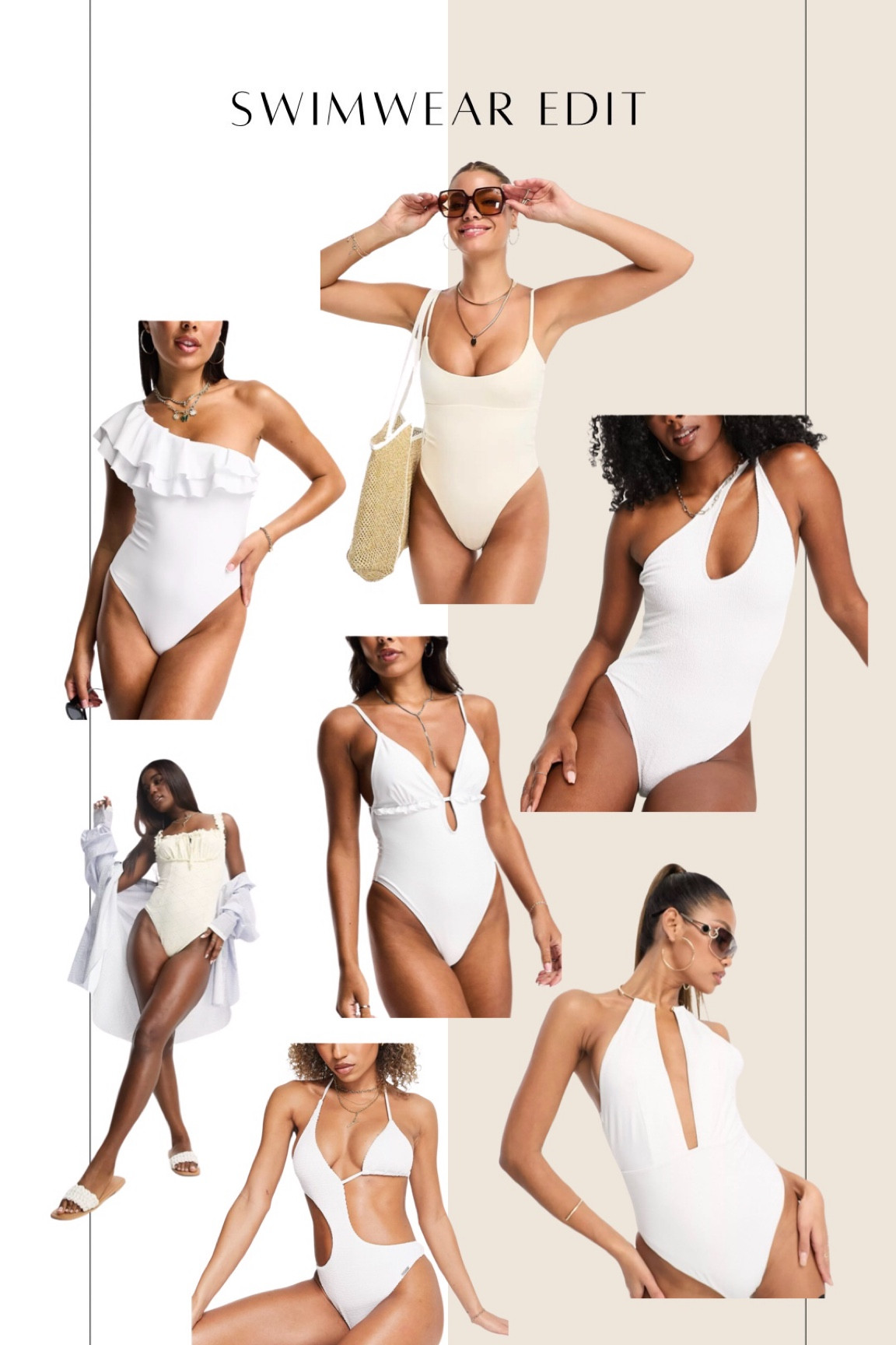 From bridal swimwear perfect for hen do or honeymoon, get summer ready in white hot swim for travel with these styles 🤍

#LTKswim #LTKtravel #LTKunder100
