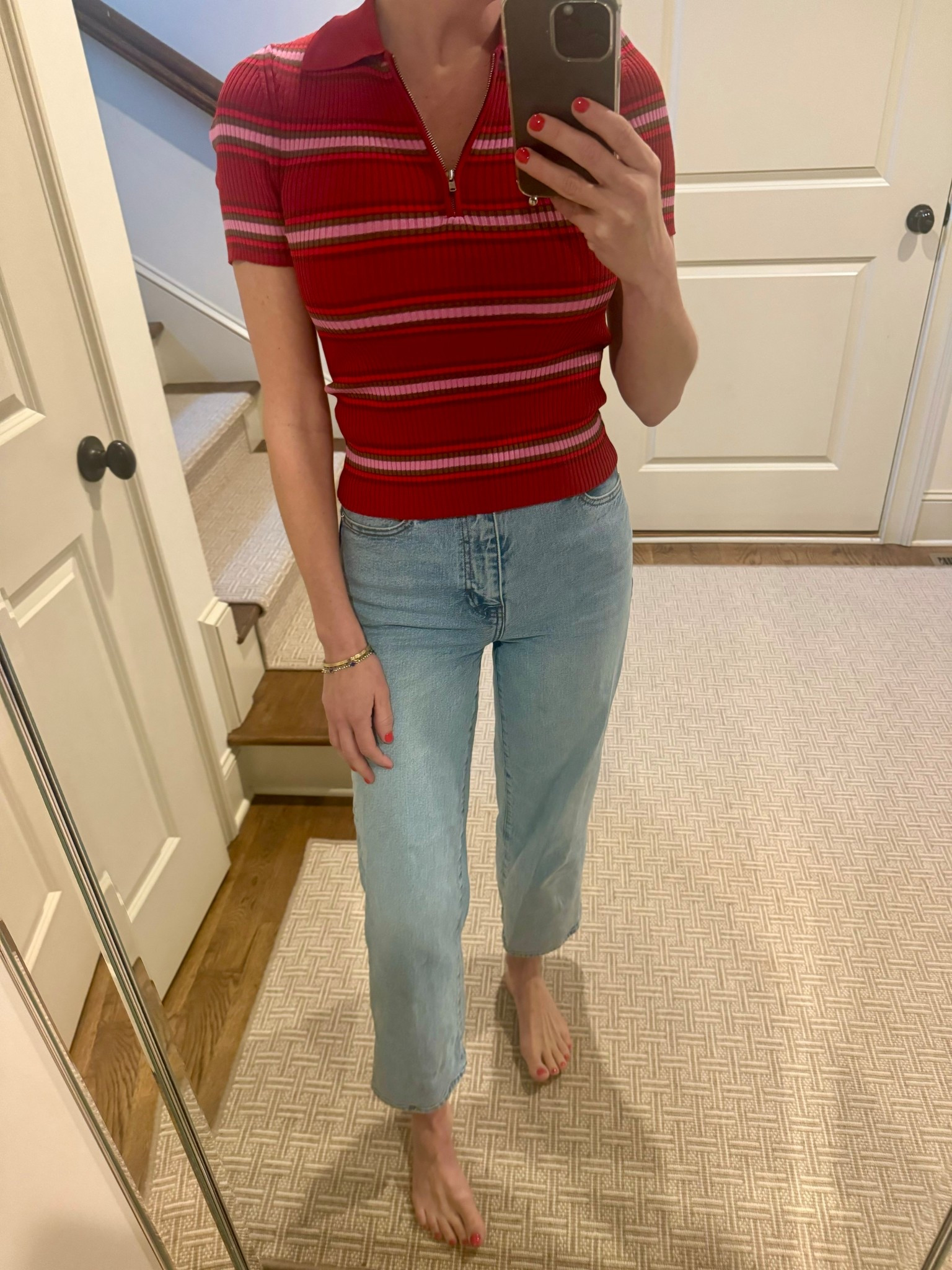 Stripes and a pop of color, spring style, shopbop picks, favorite denim, staud 

#LTKmomlife #LTKdayinmylife #LTKootd