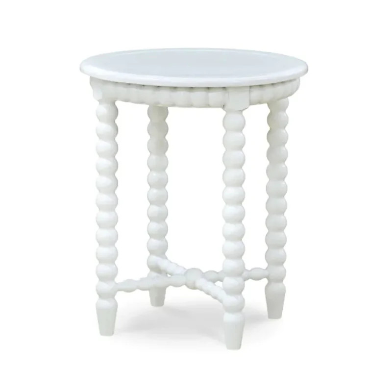 Deauville Round End Table | Cailini Coastal