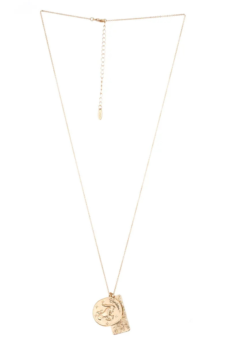 Long Zodiac Charm Necklace | Nordstrom