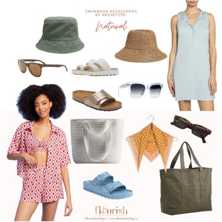 Are you a Natural Style Archetype? Check out this round up of summer and swimwear accessories that fit the bill for your personal style! 
#natural #summerstyle #naturalstyle

#LTKSeasonal #LTKSwim #LTKStyleTip