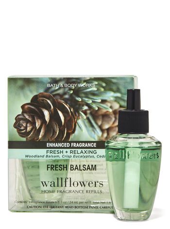 Fresh Balsam


Wallflowers Fragrance Refills, 2-Pack | Bath & Body Works