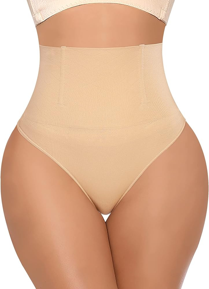 Werena Tummy Control Thong Shapewear for Women Seamless Shaping Thong Panties Body Shaper Underwe... | Amazon (US)