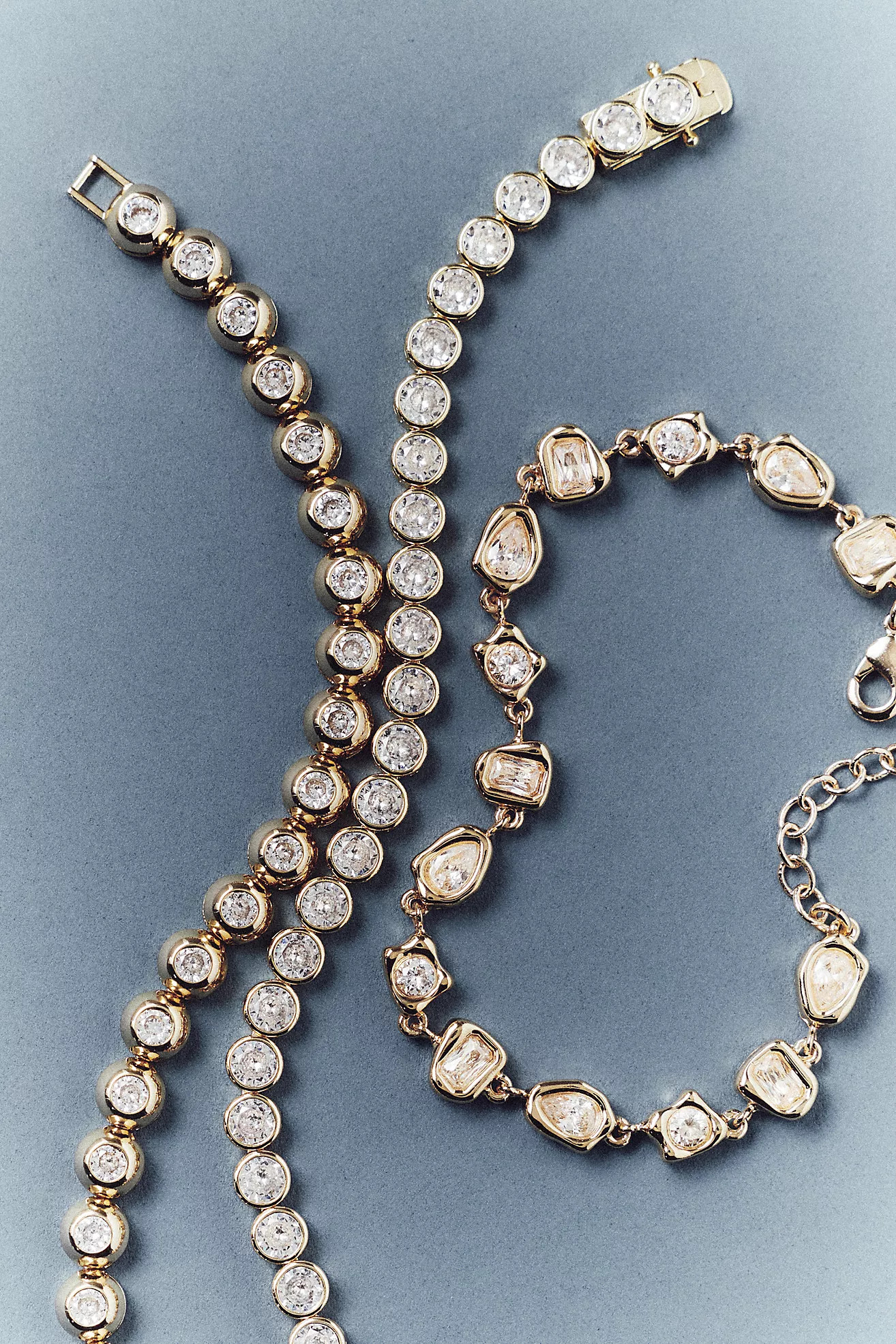 Crystal Tennis Bracelet | Anthropologie (US)