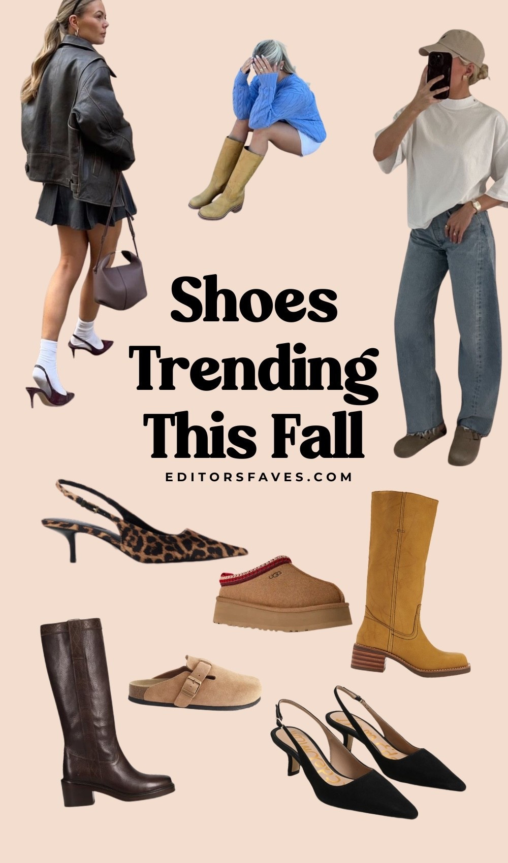 Trending shoes for Fall 2025. 

Wondering what the hottest fall shoe trends are for 20205? Look no further, because they are in this guide! This list of the best fall for fall  is the result of our style editor's research. Consider it your fall footwear field notes. I've done the research. These are the shoes the Fashion Girls are wearing this Fall. Whcih fall shoe trend will win you over, loafers, tall boots, square toes, or the cozy pair you will not take off until December?
#fallfashion #fallshoes #showtrends

#LTKShoeCrush #LTKSaleAlert #LTKStyleTip