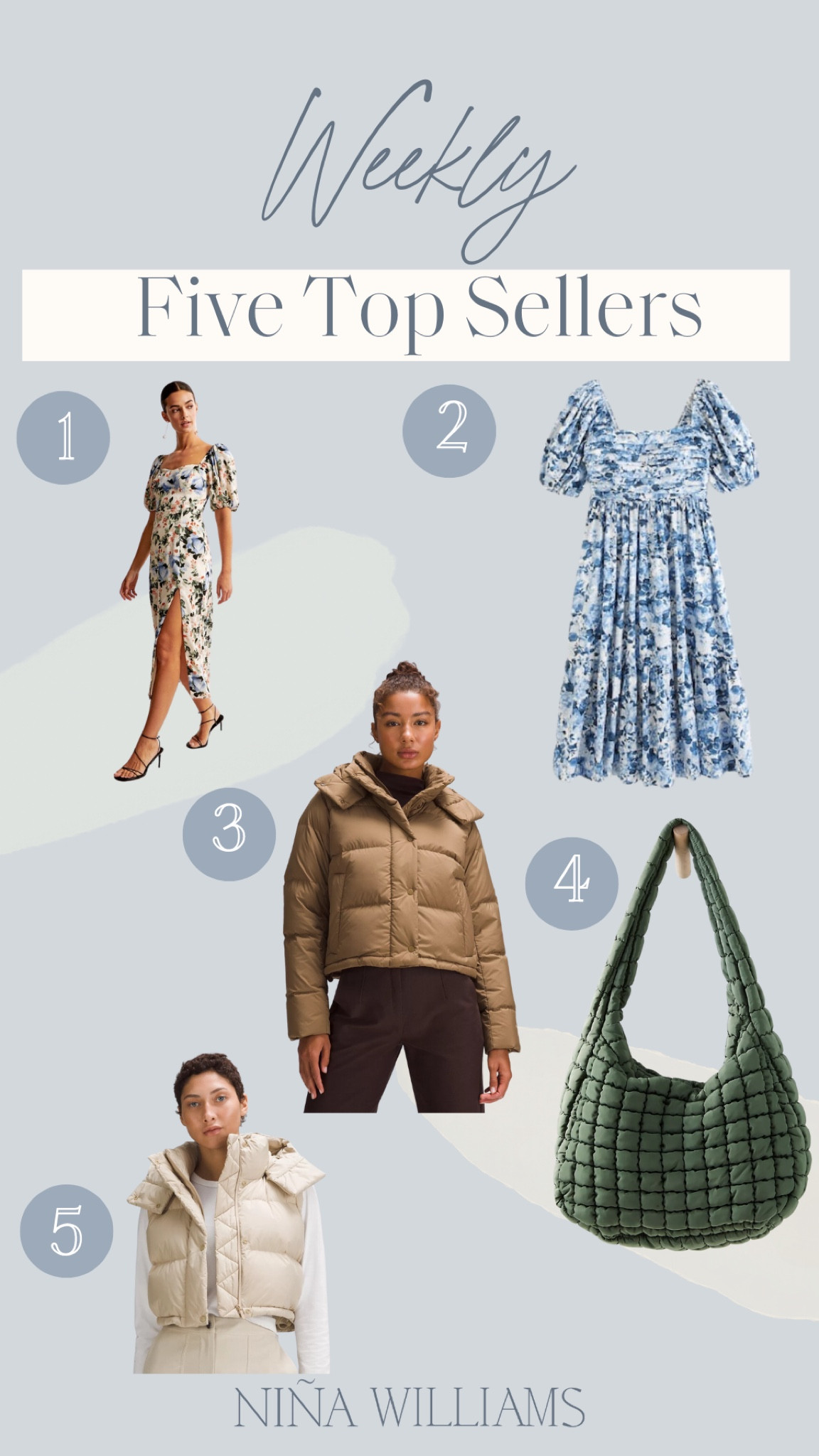 Weekly best sellers - top five sellers - Abercrombie - lululemon - free people - best sellers

#LTKstyletip #LTKSeasonal #LTKover40