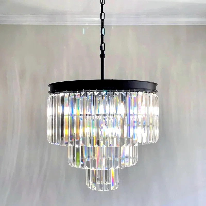 Albany 7 - Light Dimmable Tiered Chandelier | Wayfair North America