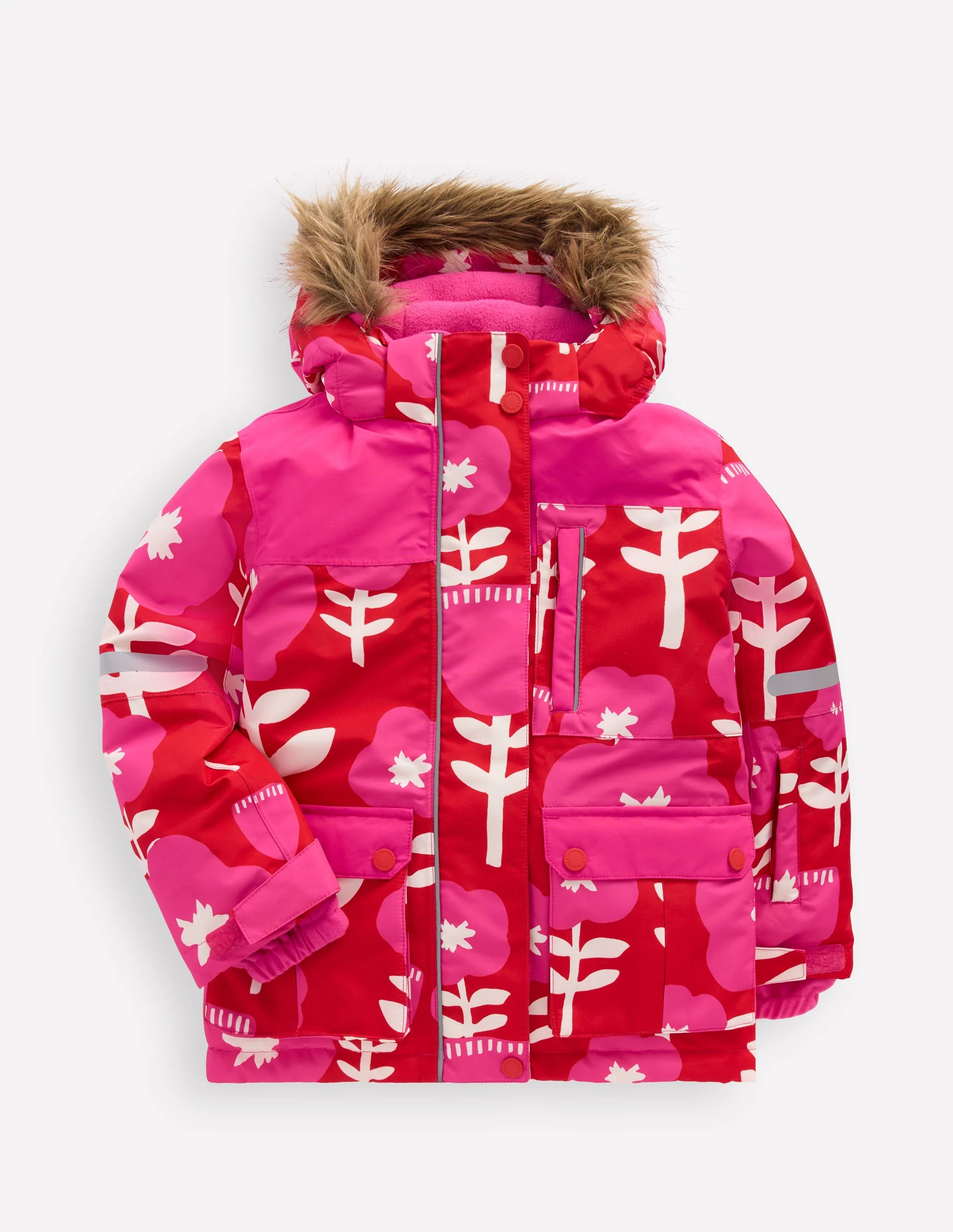 All-weather Waterproof Coat-Giant Pink | Boden (US)