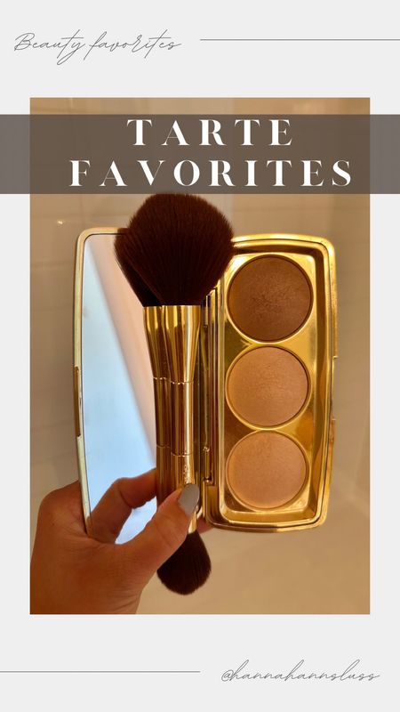 My favorite contour/highlighter palette from Tarte! LOVE this brush to pair with it! Use code HANNAHANN for 15% off! 

#LTKbeauty #LTKFind #LTKU