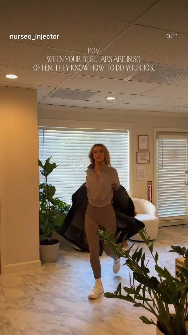 When you see @nurse_injector so often you feel like you know the routine 