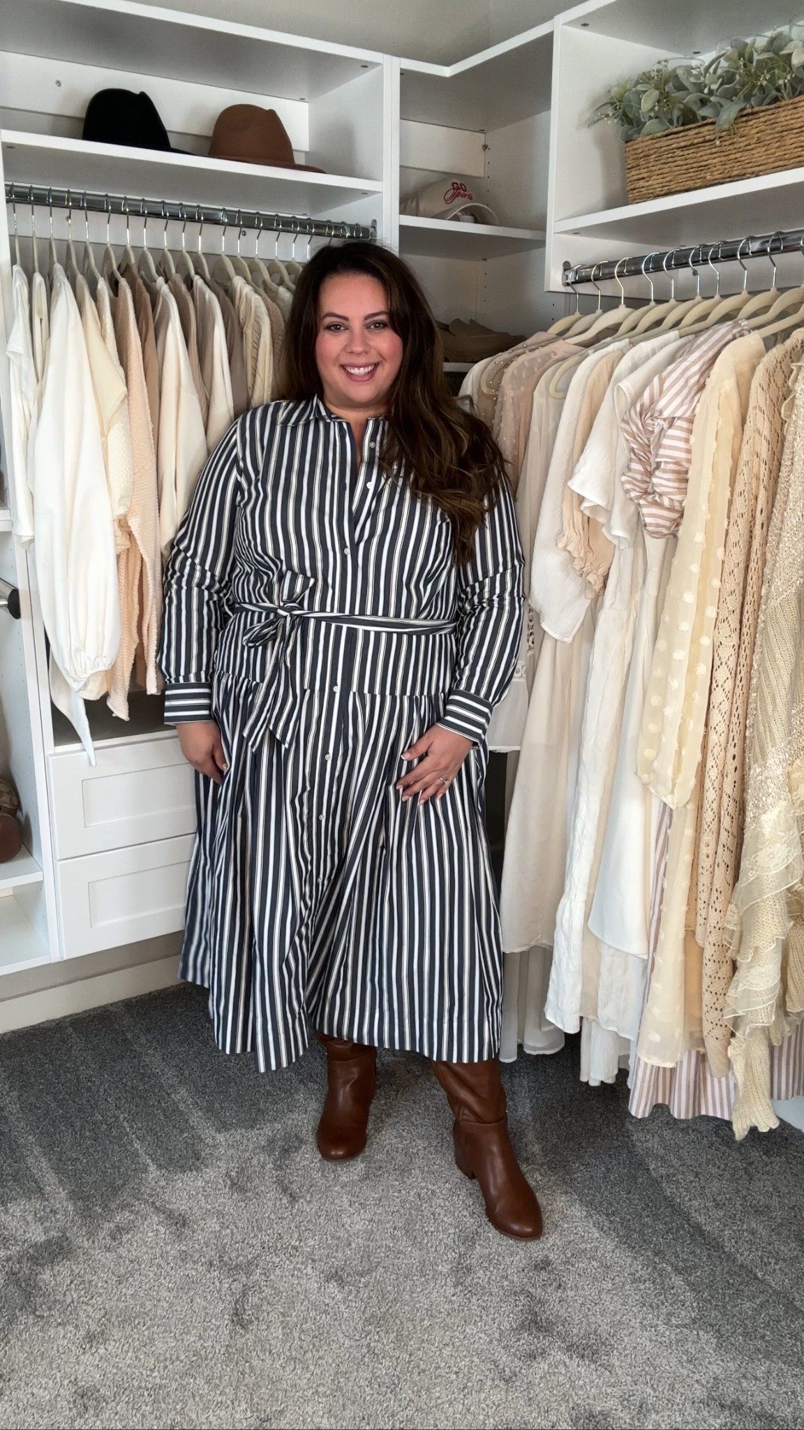 Timeless classic preppy plus size style - true to size dress (wearing 2x) consider sizing up if you’re a DD or larger for bust space 

#LTKFindsUnder50 #LTKFindsUnder100 #LTKPlusSize