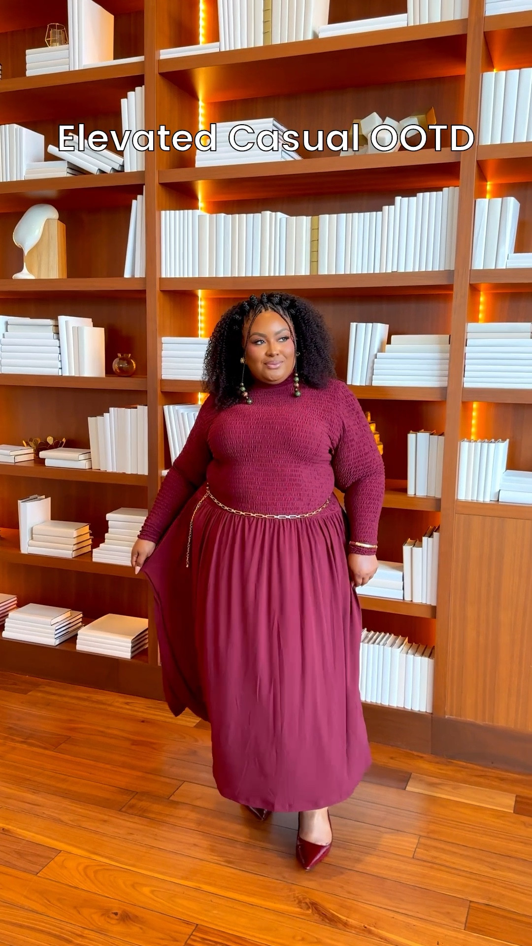 Curvy elevated casual dress. I also linked the wide width, pointy toe heel, and the hair that I’m wearing.

#LTKPlusSize #LTKStyleTip #LTKMidsize