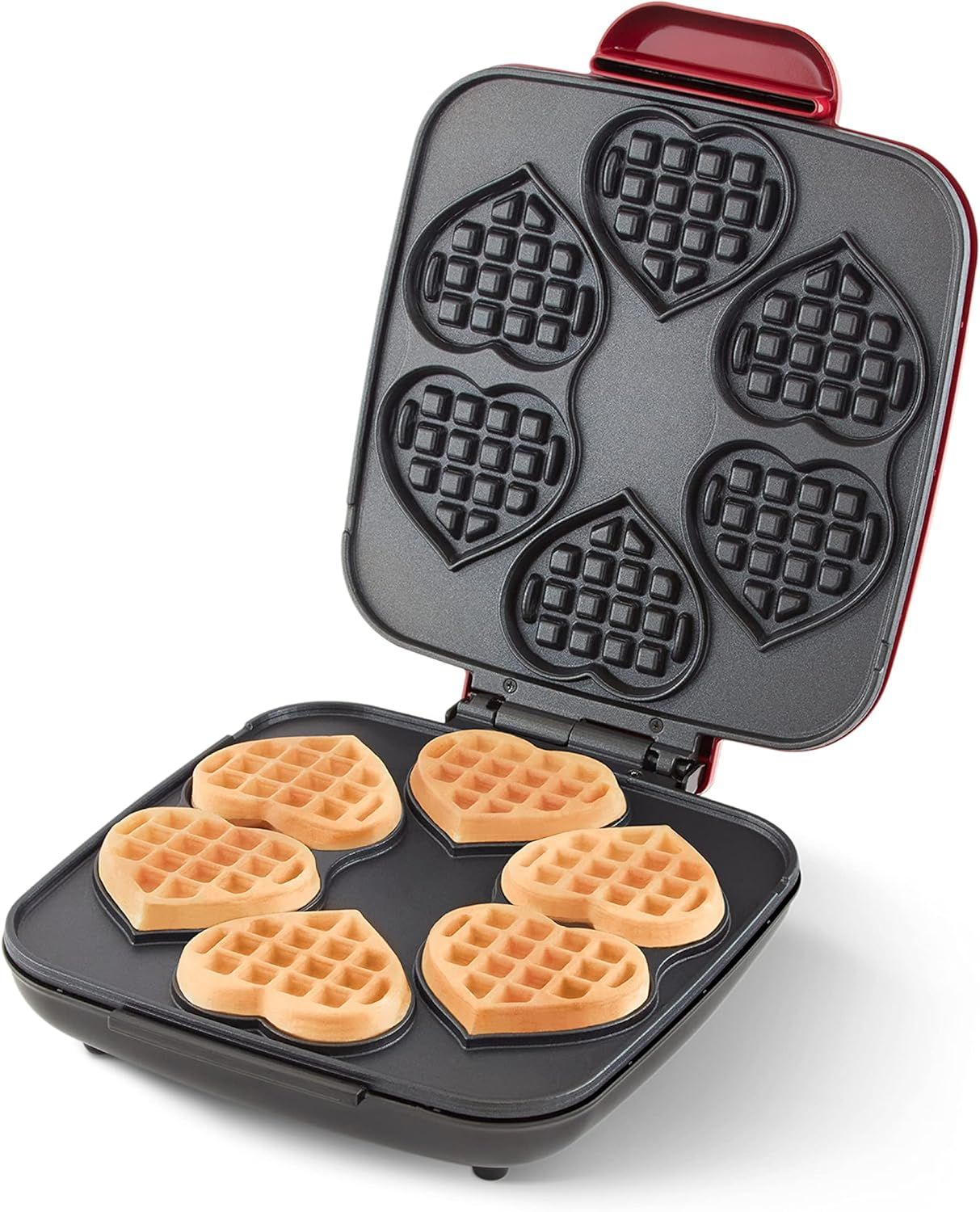 DASH Multi Mini Heart Shaped Waffle Maker: Six Mini Waffles, Perfect for Families, Dual Non-stick... | Amazon (CA)