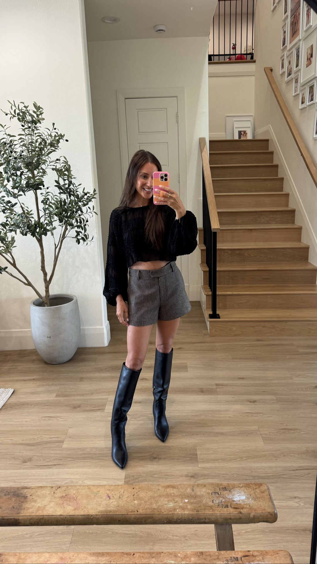 Vici fall drop! Save 40% with SARAHLIT40 wearing small in all! Plaid shorts are such a fun fall peice and so easy to transition from summer. Love with these boots! #vici

#LTKgrwm #LTKootd