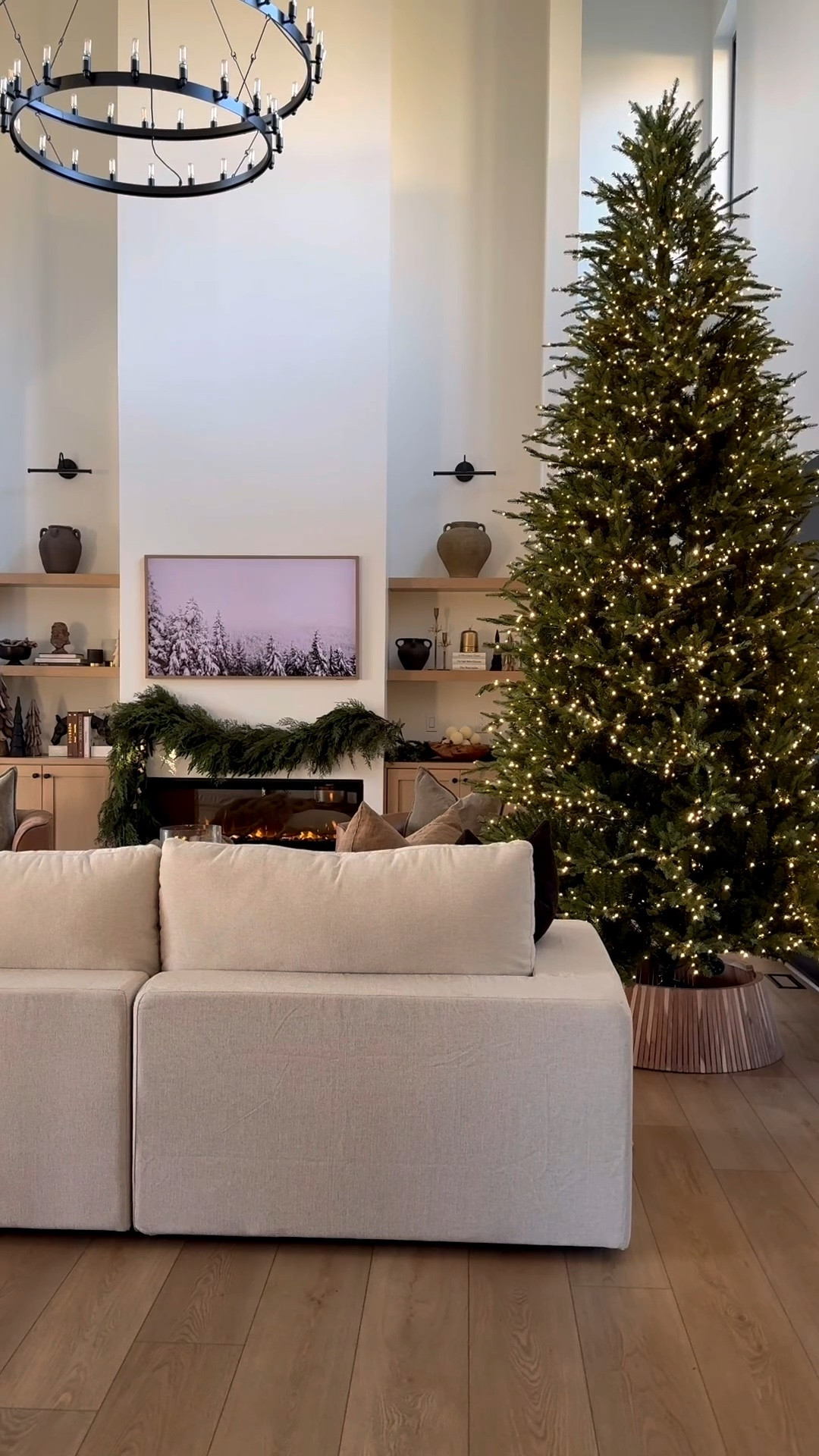 My Christmas tree has gone viral for several years now and for good reason! It’s finally restocked for the first time this year and will most likely sell out before winter 🌲✨

Prelit LED (if one bulb goes out it doesn’t impact the rest of the tree) different light settings with warm white or multi colored. No branch fluffing required 🙌🏼

#LTKSeasonal #LTKHome