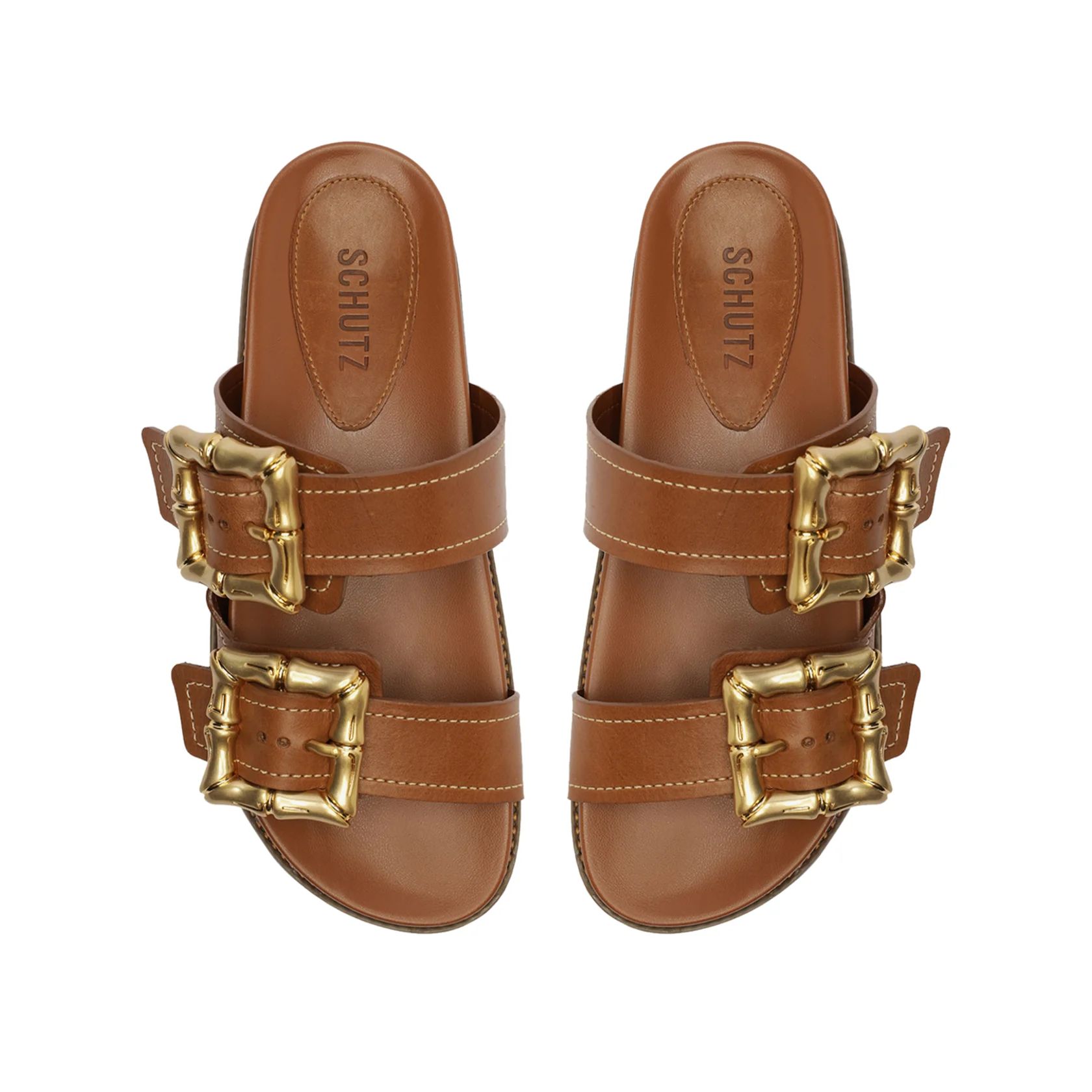 Enola Sporty Leather Sandal | Schutz Shoes (US)