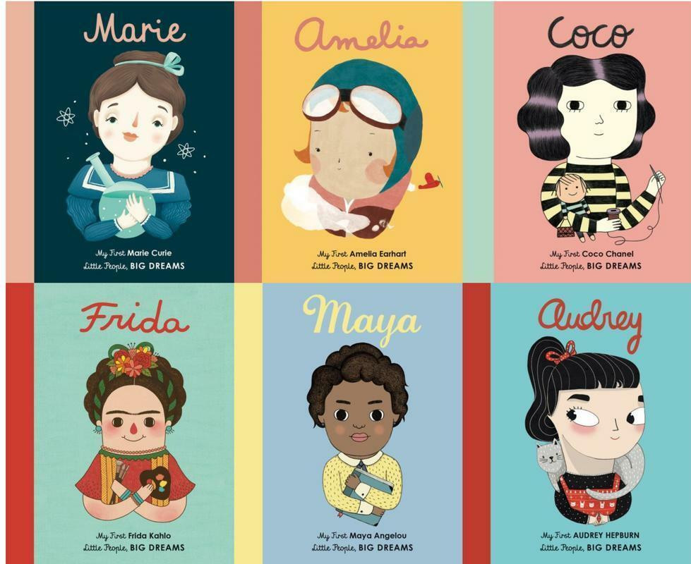 LITTLE PEOPLE BIG DREAMS Childrens Nonfiction BOARD BOOK Set of Biographies 1-6 | Bonanza (Global)