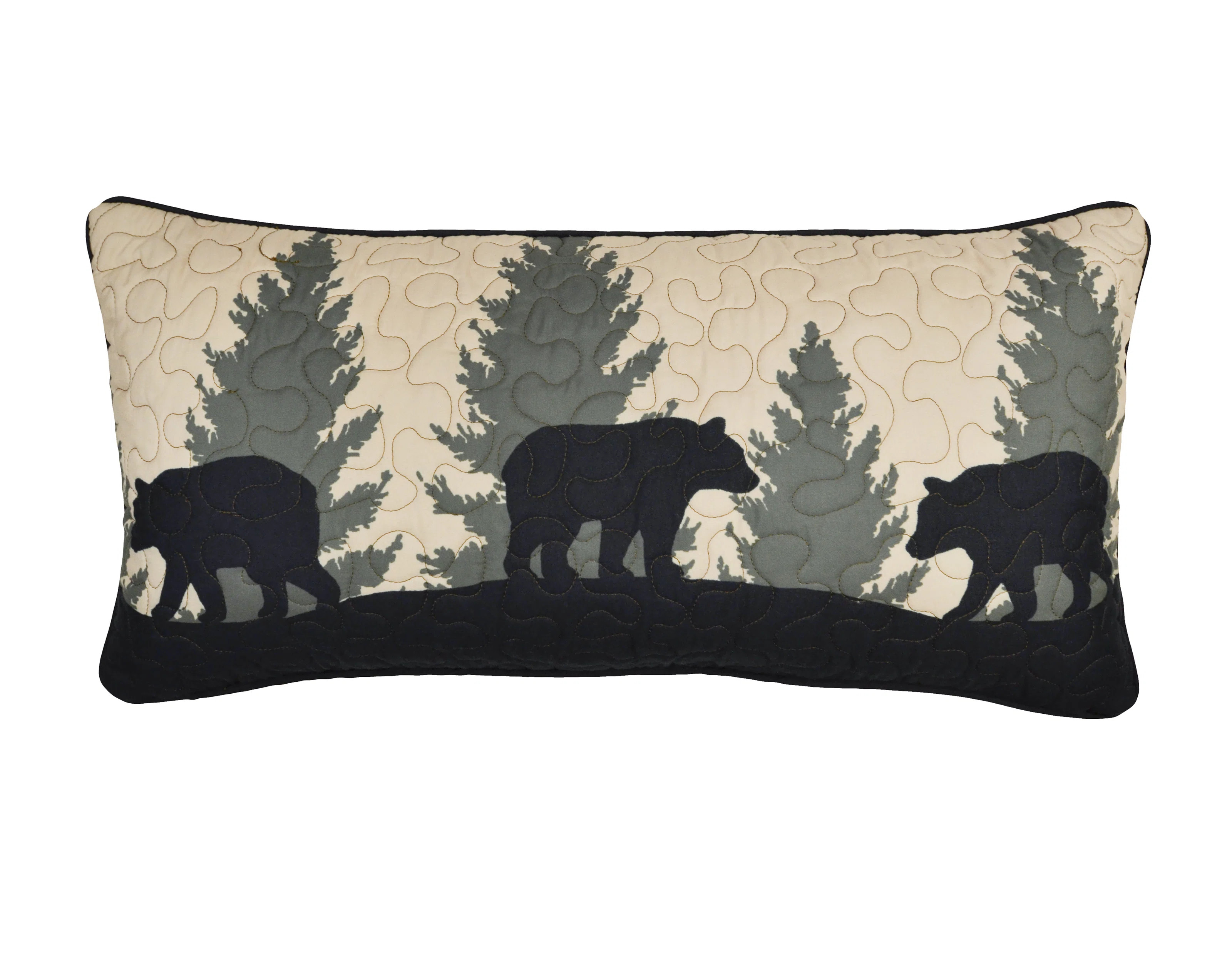 Donna Sharp Bear Walk Plaid Rectangle Decorative Pillow | Wayfair North America