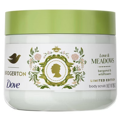 Dove Beauty Limited Edition Bridgerton Body Scrub - Love & Meadows - Bergamot & Wildflowers Scent - 15oz | Target