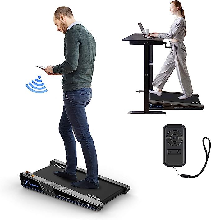 Egofit Walker Pro/Plus Under Desk Motorized Folding Small Walking Treadmill for Home & Office, In... | Amazon (US)