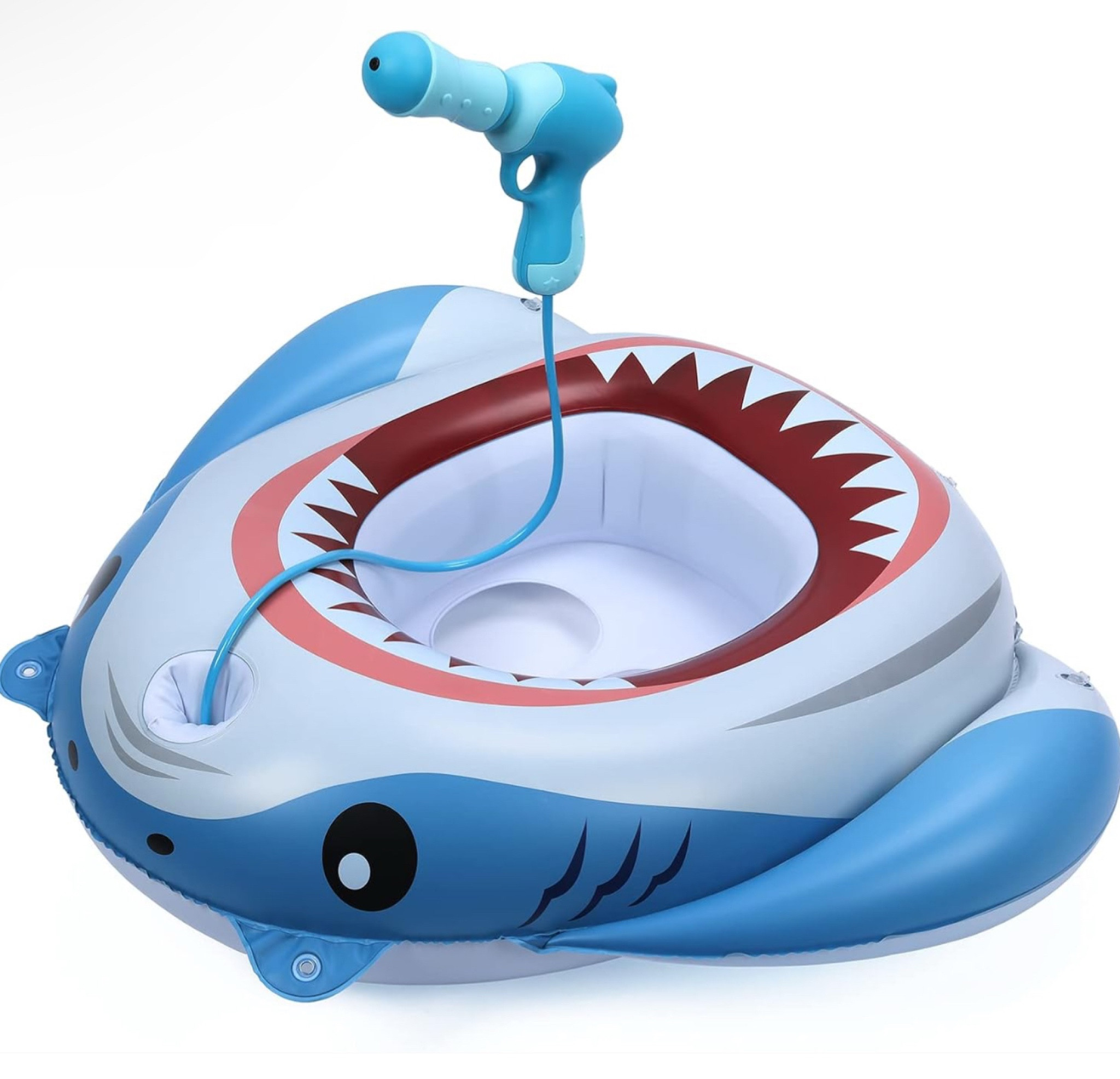 Inflatable Shark Pool Floats for Kids Toddler, Pool Toys with Water Gun, Shark Ship Toys for Boys Girls 3 4 5 6 7, Pool Float Toys Gifts for Summer Swimming Pool Party Birthday gift guide

#LTKGiftGuide #LTKKids
