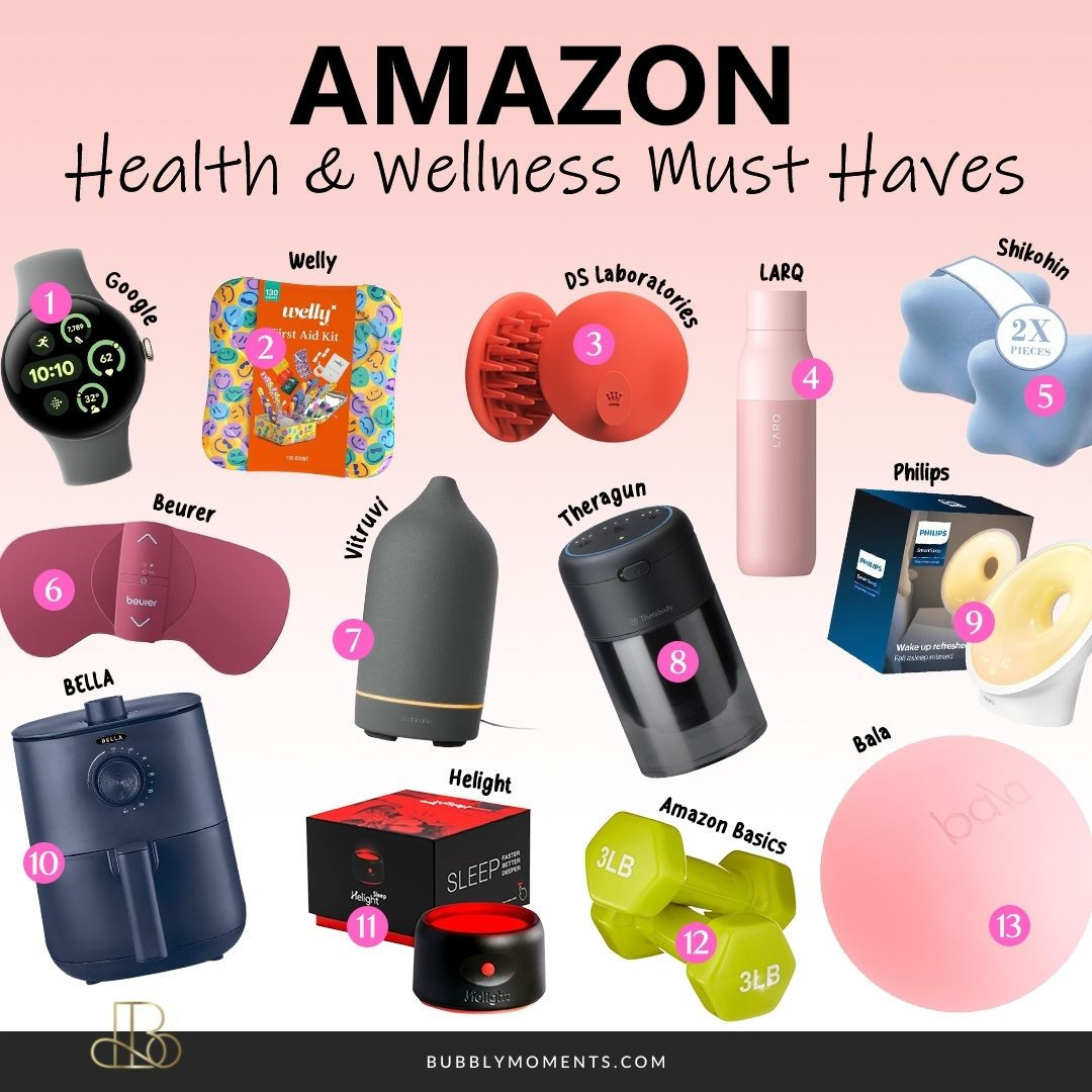 Simple health & wellness must-haves to support an everyday routine 🤍 Easy, practical essentials designed to help you feel more balanced and refreshed throughout the day. Perfect for building healthy habits, simple self-care routines, and making wellness a daily priority.
Save this for later and tap to shop ✨
#LTKselfcare #LTKfitnessgoals #LTKFindsUnder50 #healthandwellness #wellnessessentials #selfcaremusthaves #dailywellness #healthyhabits #wellnessroutine #mindfulliving #amazonfinds  

 